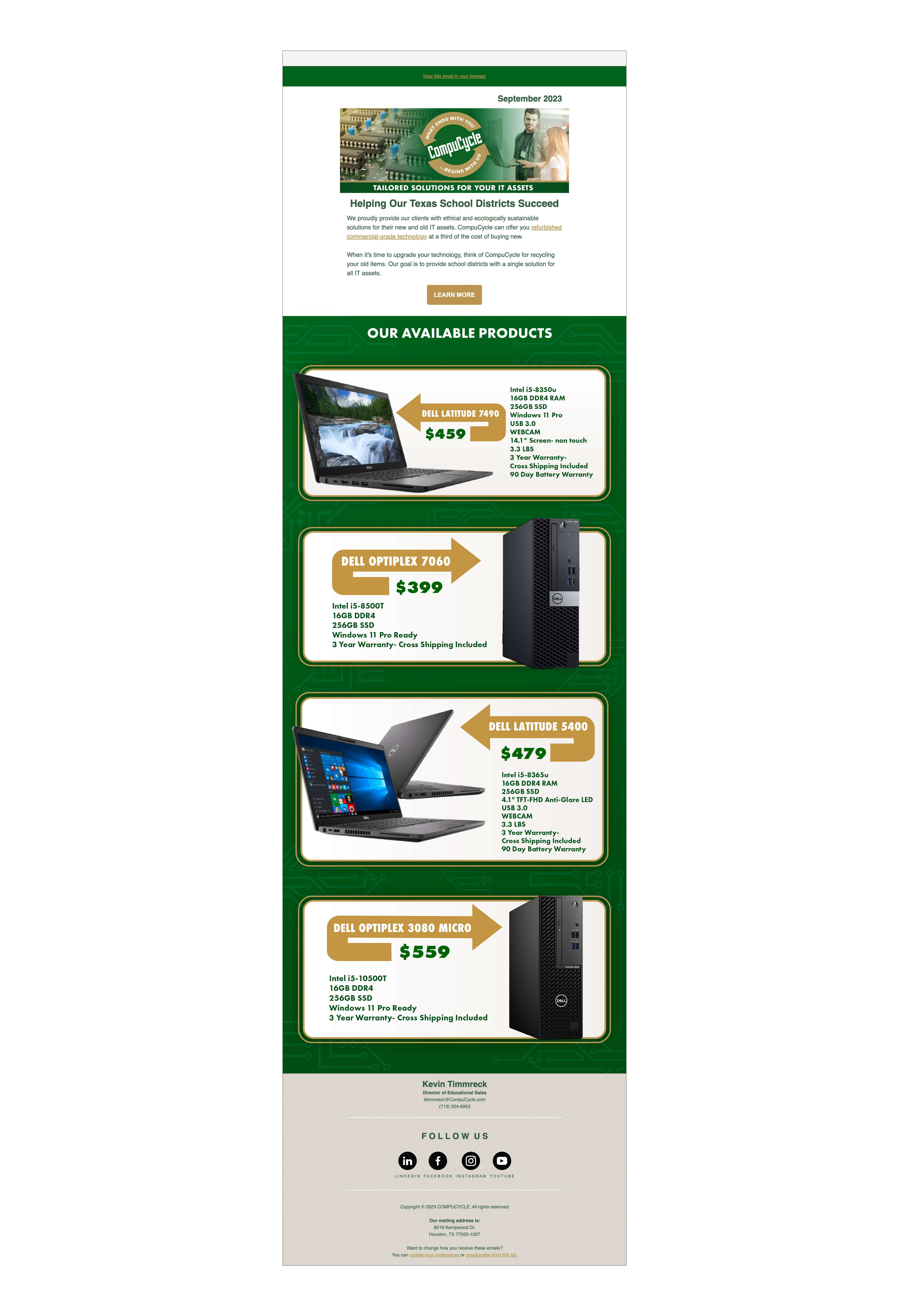 Mockup Email